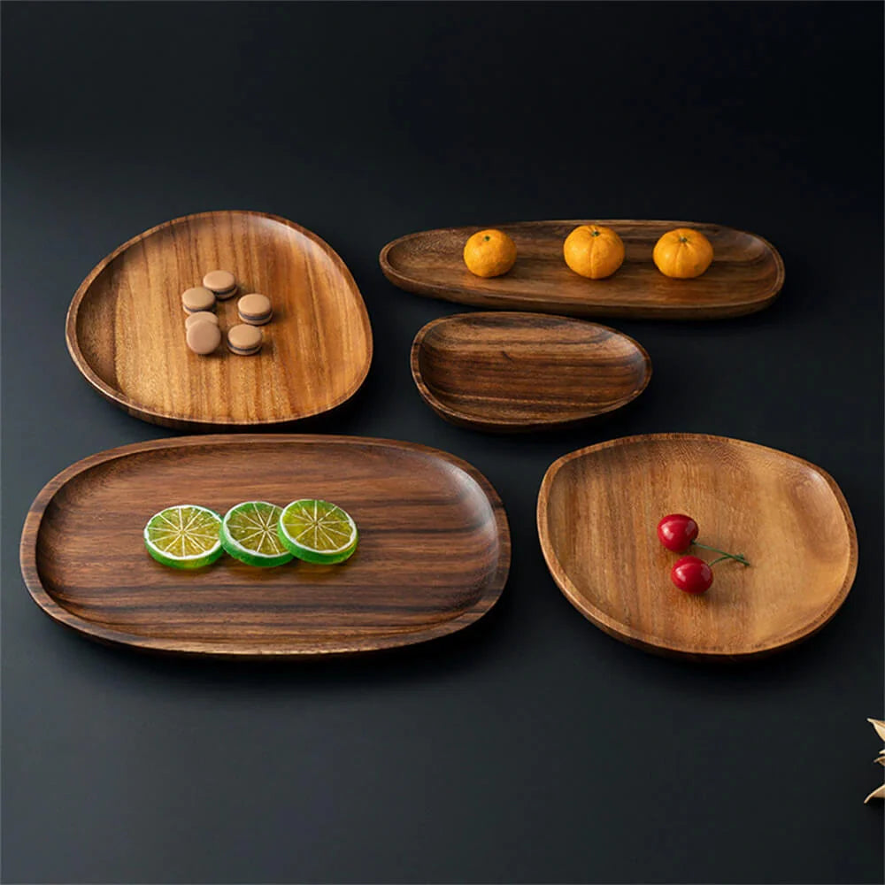 Acacia Wooden Serving Set