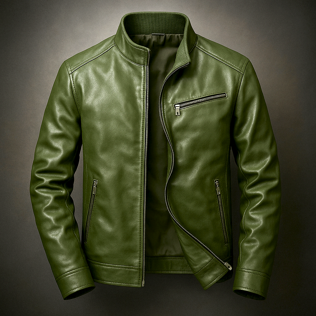 Fort Clay Leather Jacket