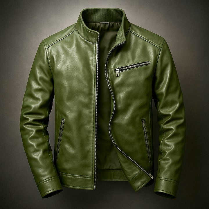 Fort Clay Leather Jacket