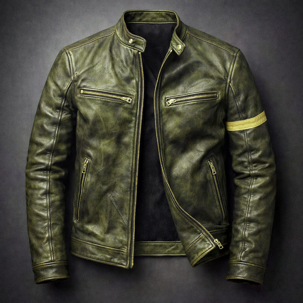 Brady Vintage Leather Jacket X2