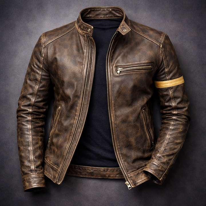 Brady Vintage Leather Jacket X2