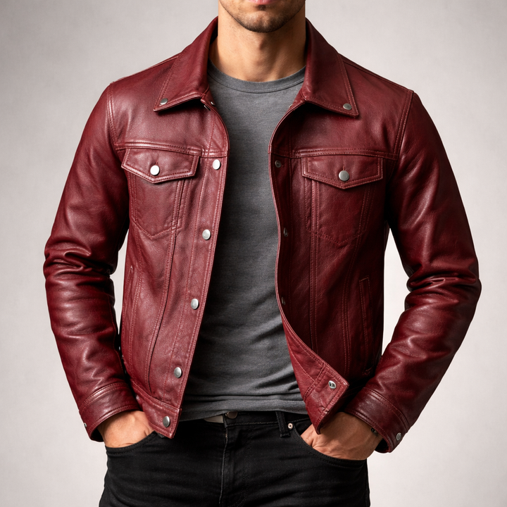 Brennan Vintage Leather Jacket