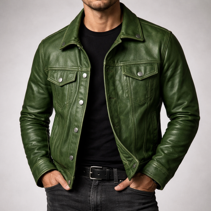 Brennan Vintage Leather Jacket