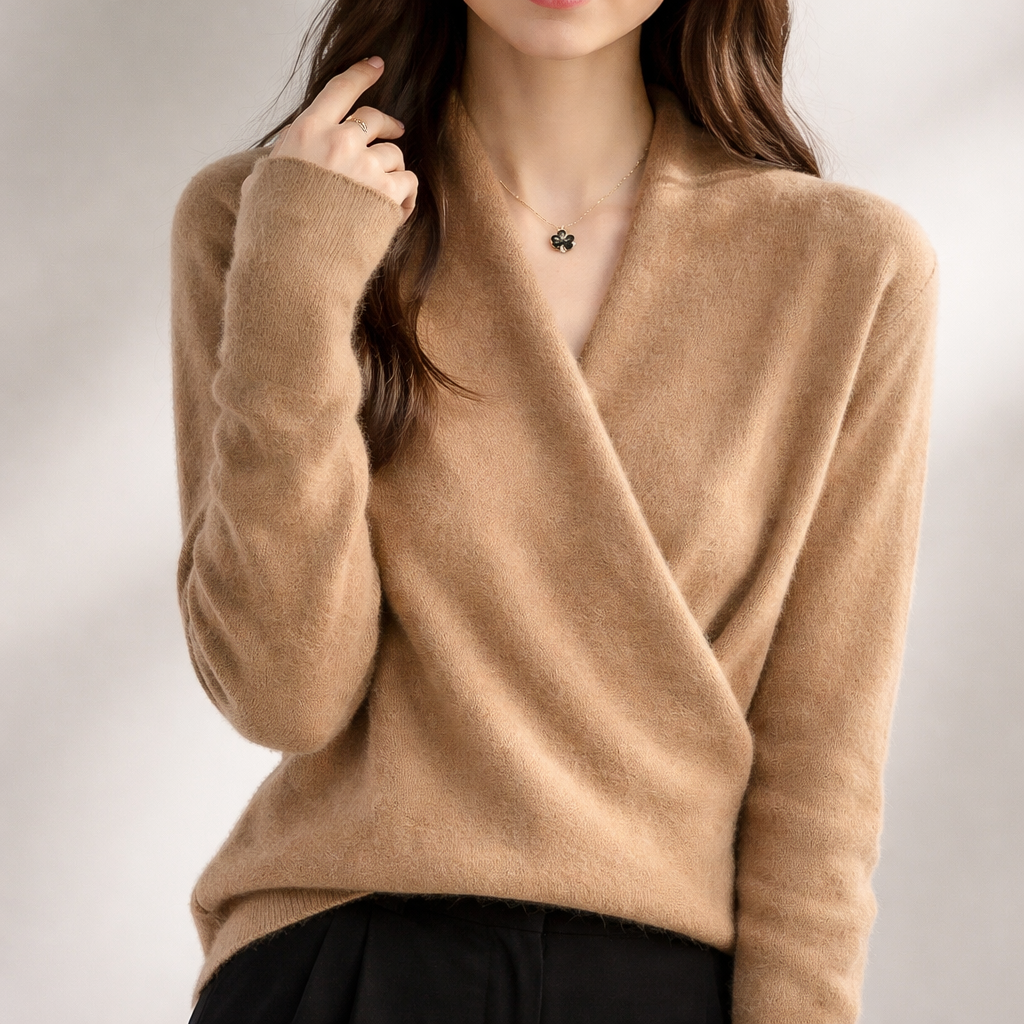 Emlen Wool V Neck