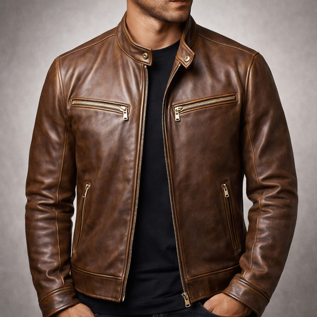 Brady Vintage Leather Jacket