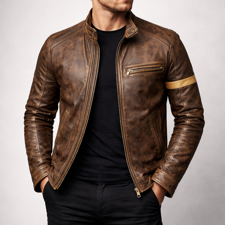 Brady Vintage Leather Jacket X2