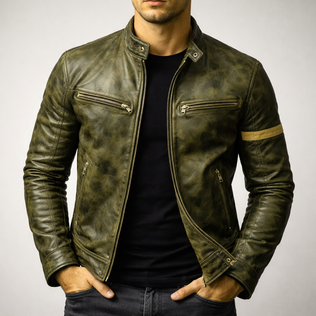 Brady Vintage Leather Jacket X2