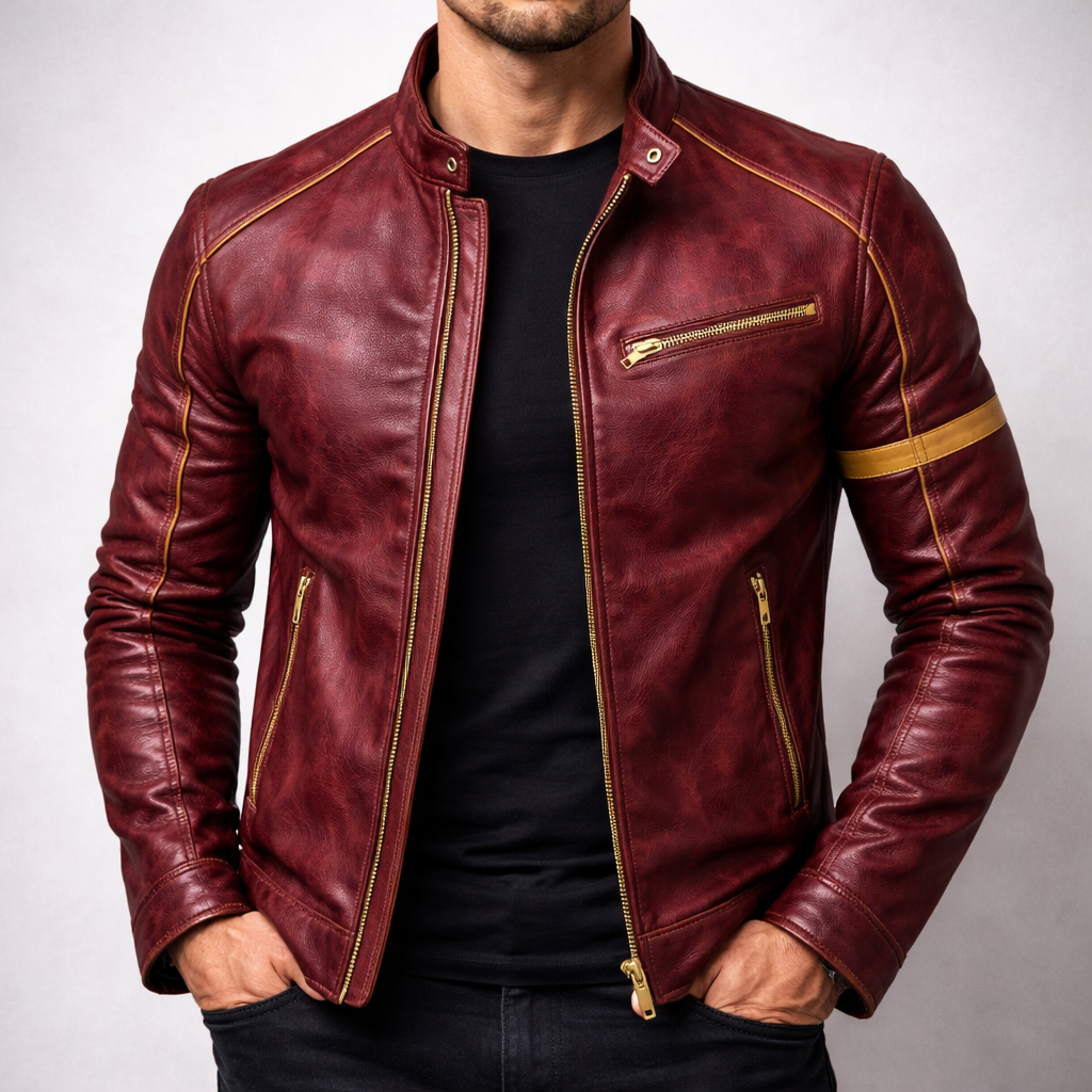 Brady Vintage Leather Jacket X2