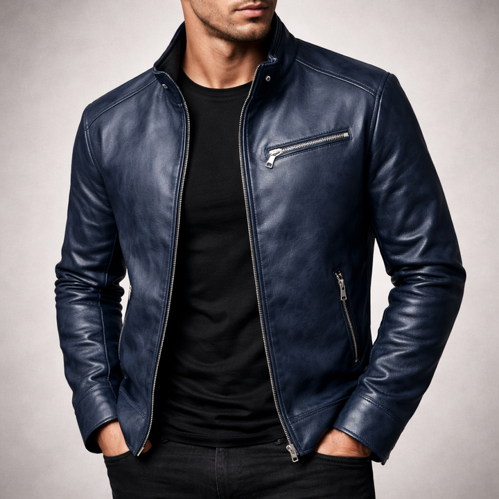 Fort Clay Leather Jacket