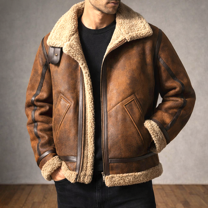 Fort Clay Leather Bomber