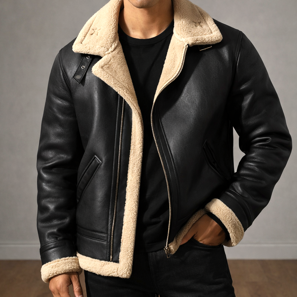 Fort Clay Leather Bomber