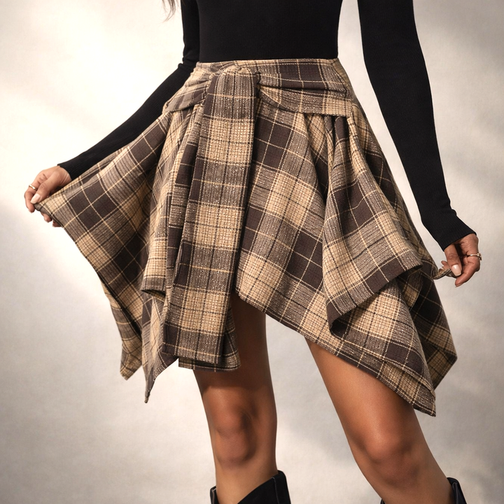 Ashlyn Plaid Skirt