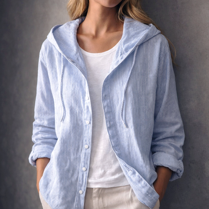 Lisbon Linen Hoodie