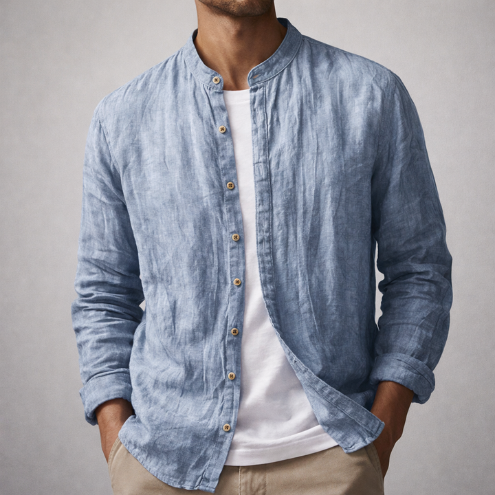 Lisbon Linen Button-Up