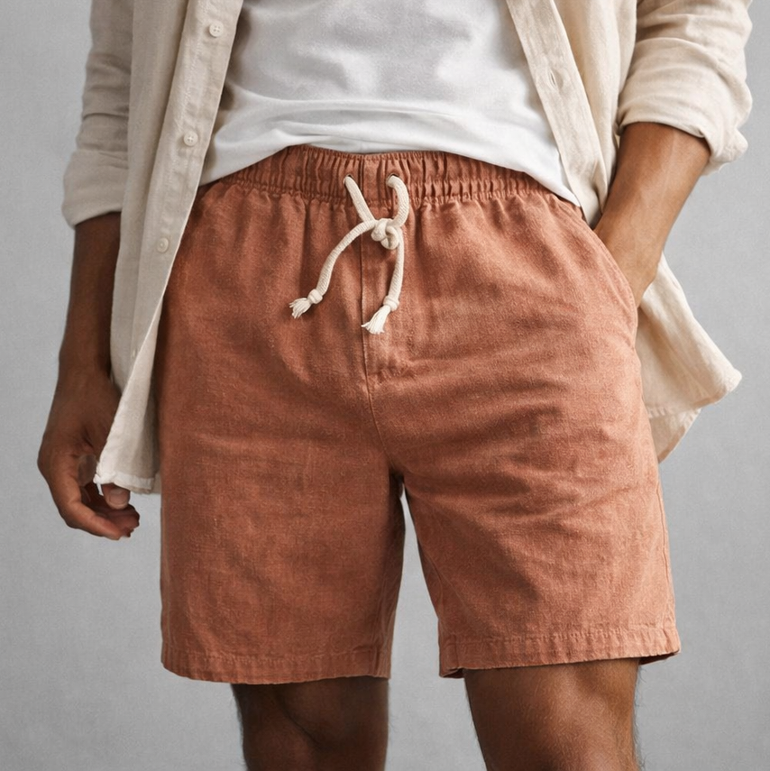 Casten Linen Shorts