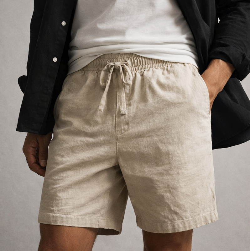 Casten Linen Shorts