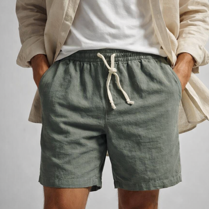 Casten Linen Shorts