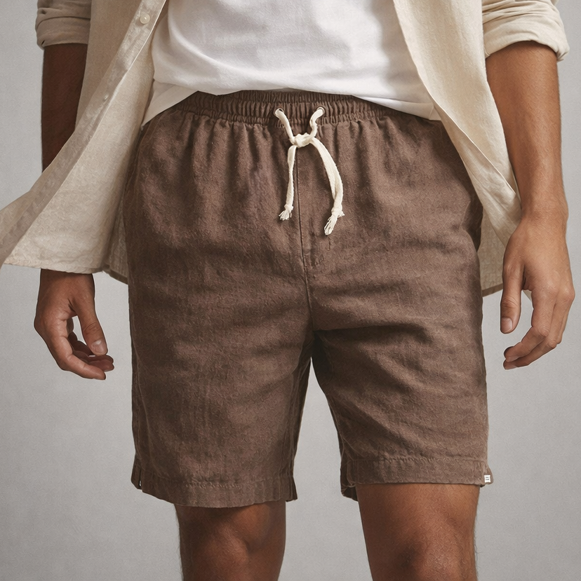 Casten Linen Shorts