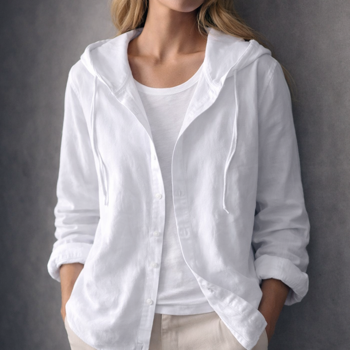Lisbon Linen Hoodie