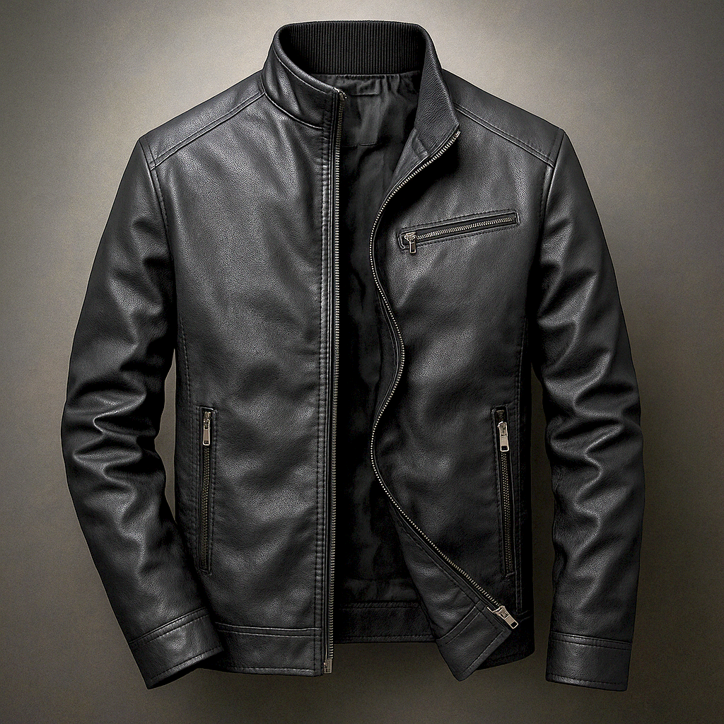 Fort Clay Leather Jacket