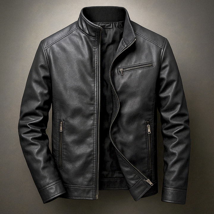 Fort Clay Leather Jacket