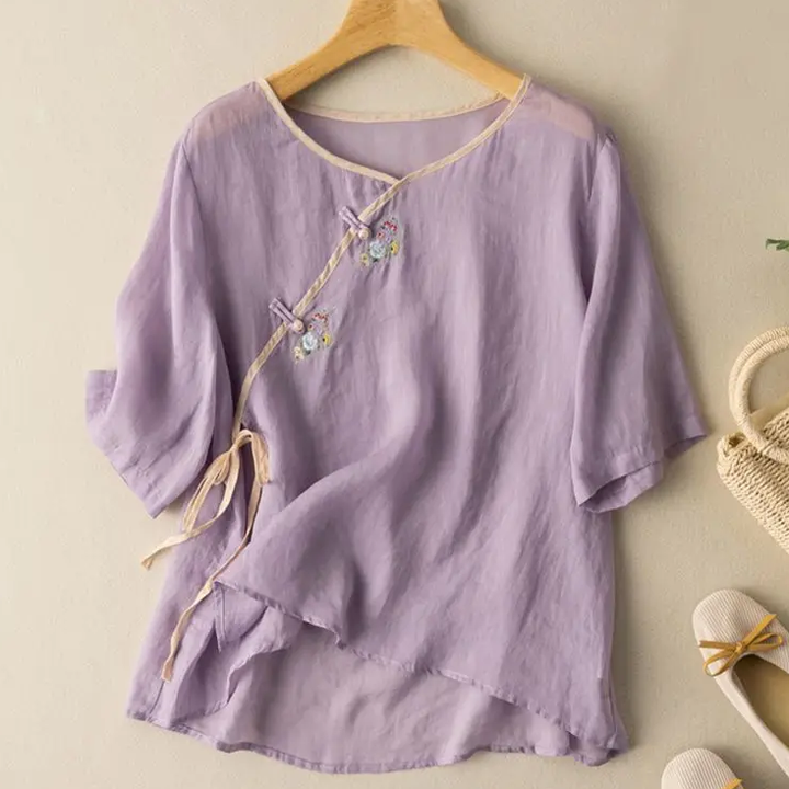 Marla Linen Blouse