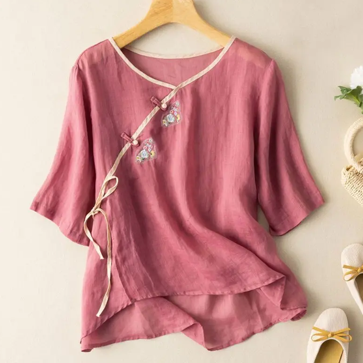 Marla Linen Blouse