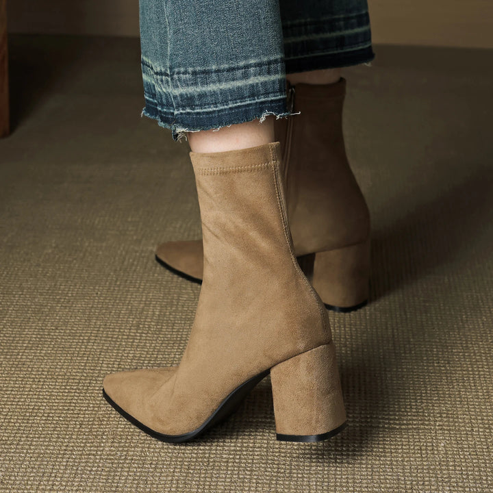 Corina Genuine Suede Boots