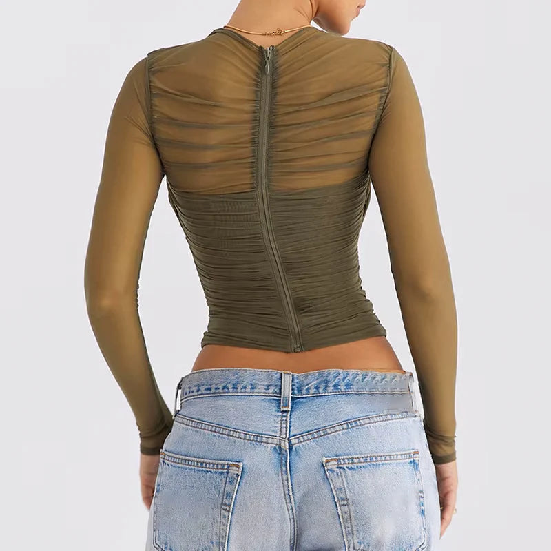 Kayla Sheer Top