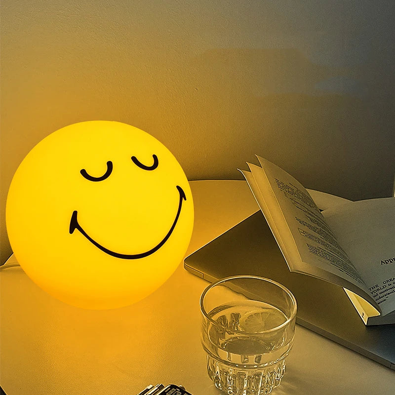 Smiley Glass Lamp