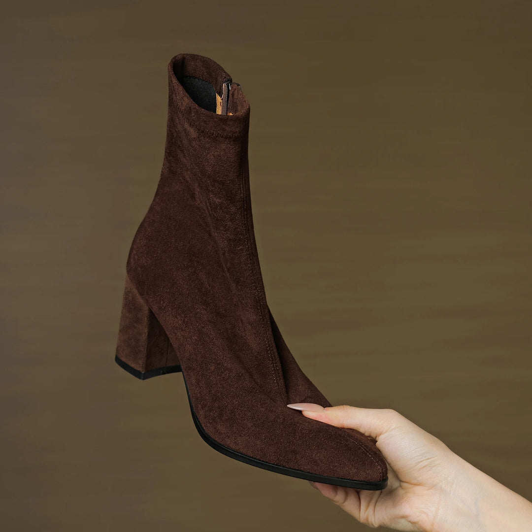 Corina Genuine Suede Boots