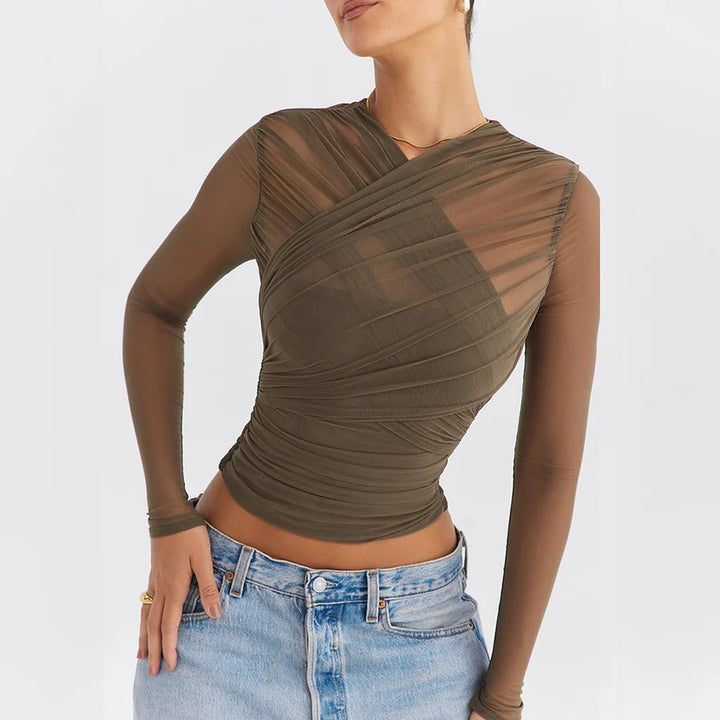 Kayla Sheer Top