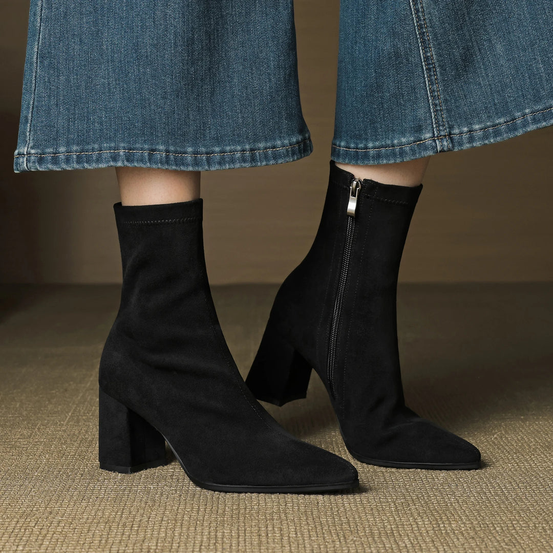 Corina Genuine Suede Boots