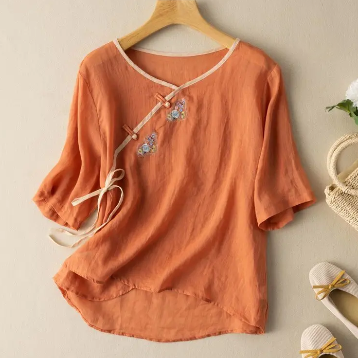 Marla Linen Blouse