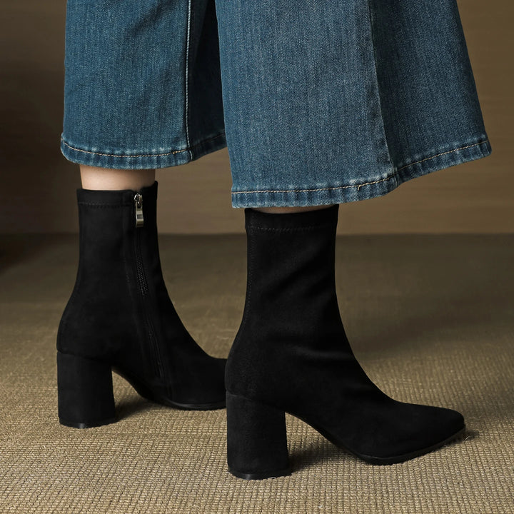 Corina Genuine Suede Boots