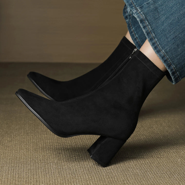 Corina Genuine Suede Boots