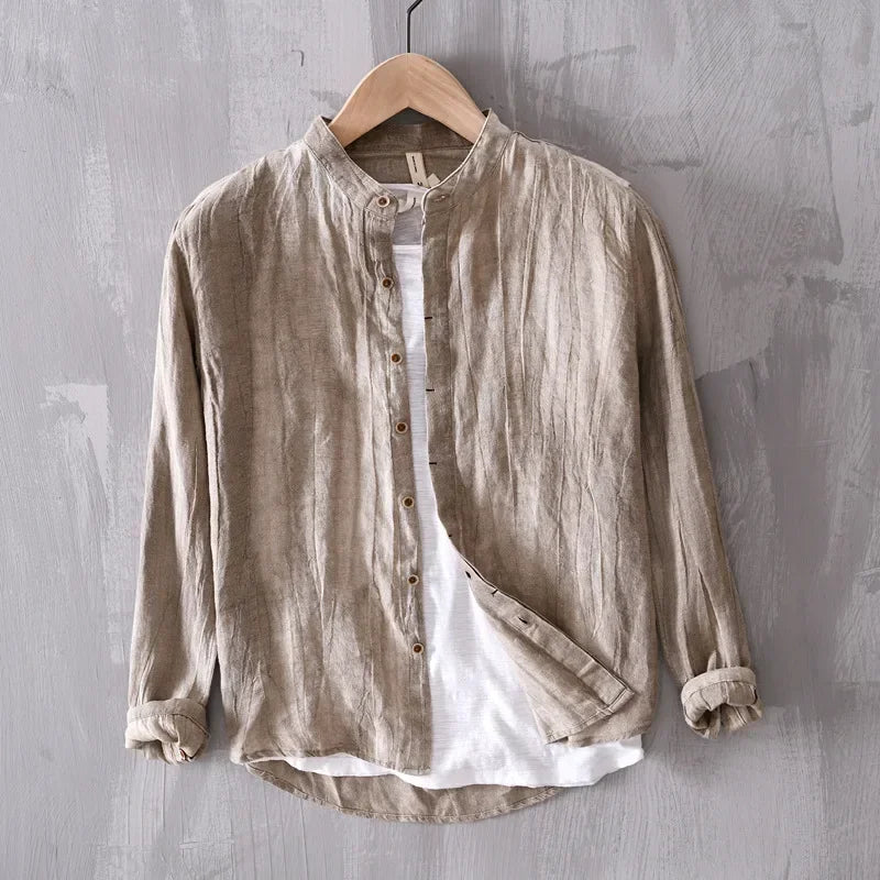 Lisbon Linen Button-Up