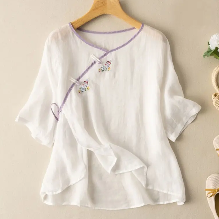 Marla Linen Blouse