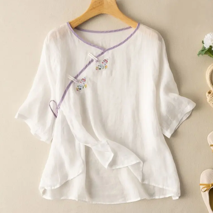 Marla Linen Blouse