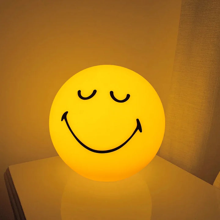 Smiley Glass Lamp