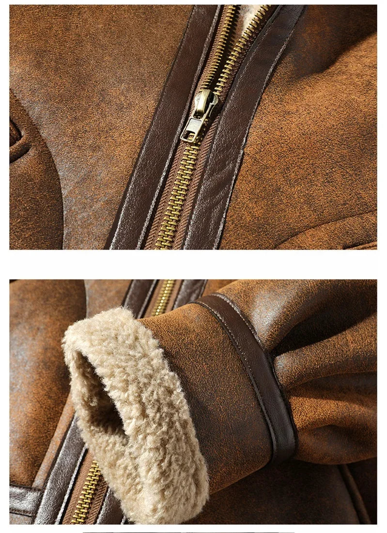 Fort Clay Leather Bomber
