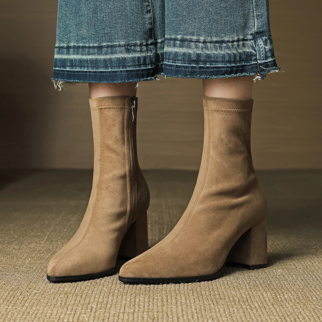 Corina Genuine Suede Boots