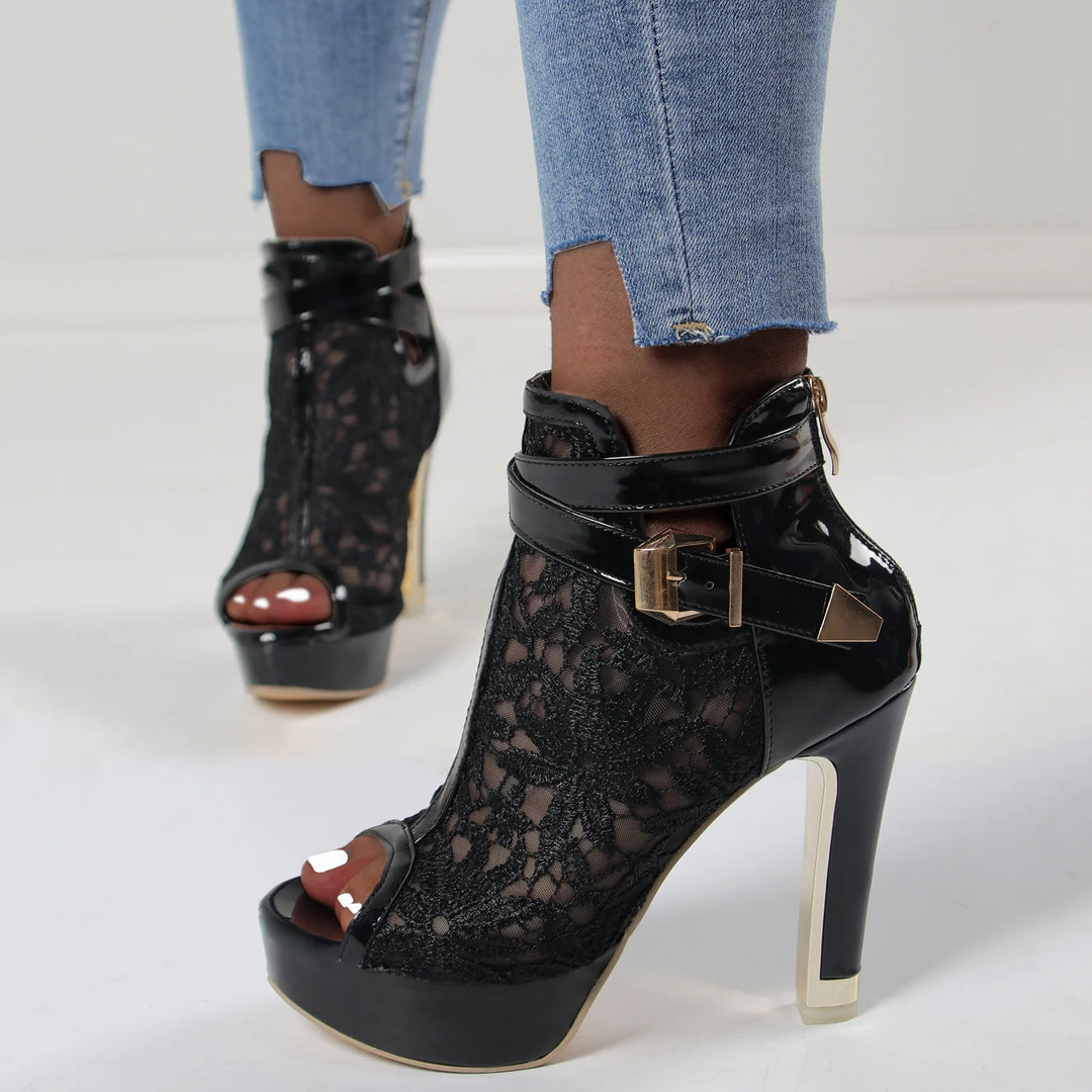 Lola Lace Heels