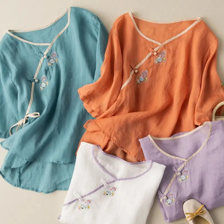 Marla Linen Blouse
