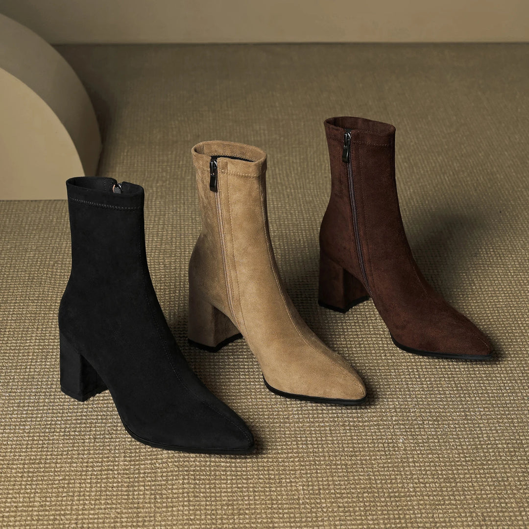 Corina Genuine Suede Boots