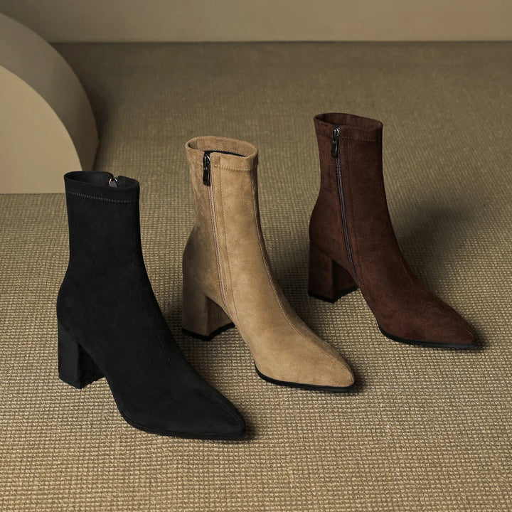 Corina Genuine Suede Boots