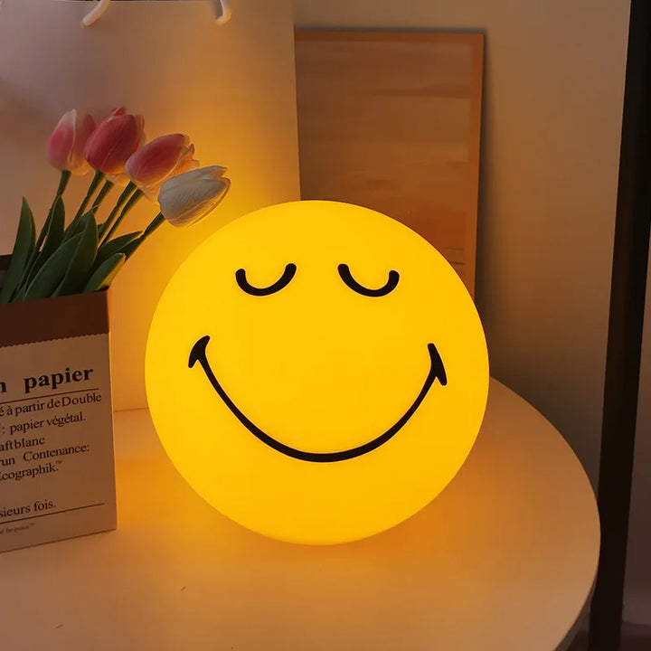 Smiley Glass Lamp