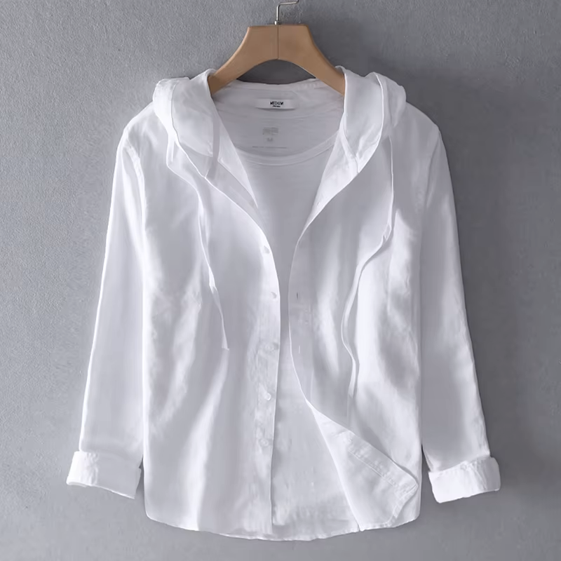 Lisbon Linen Hoodie
