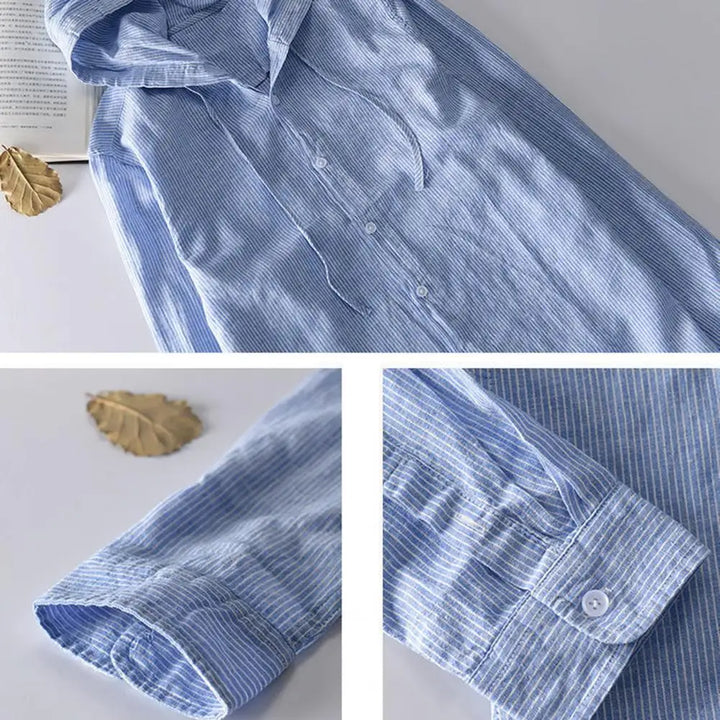 Lisbon Linen Hoodie