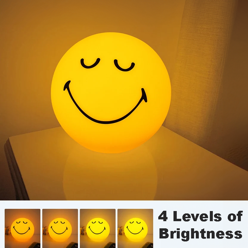 Smiley Glass Lamp